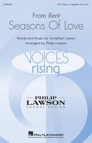 Seasons of Love SATB choral sheet music cover Thumbnail